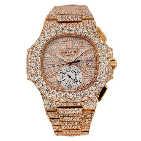 iced out patek philippe ebay|Patek Philippe gold nautilus price.